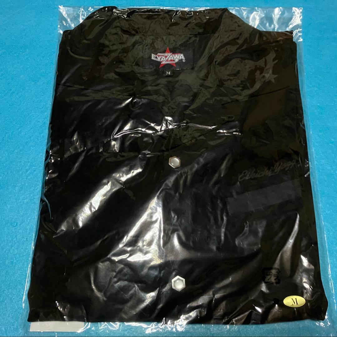 矢沢永吉★長袖シャツ★ロゴ×羽ロゴ★Mサイズ★新品未開封品