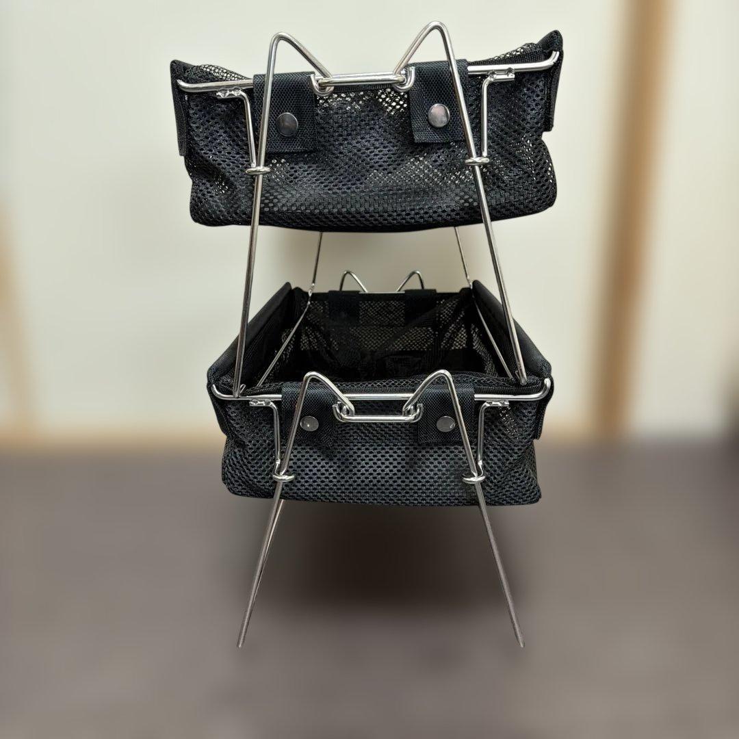 しましまさま専用　東京クラフト バケットシェルフ メッシュ　2個セット