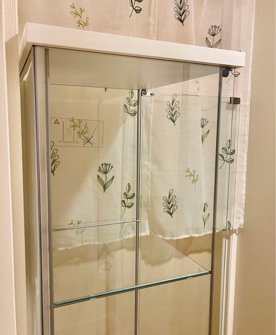 【梱包・発送たのメル便】 IKEA DETOLF ガラスケース 取扱説明書あり