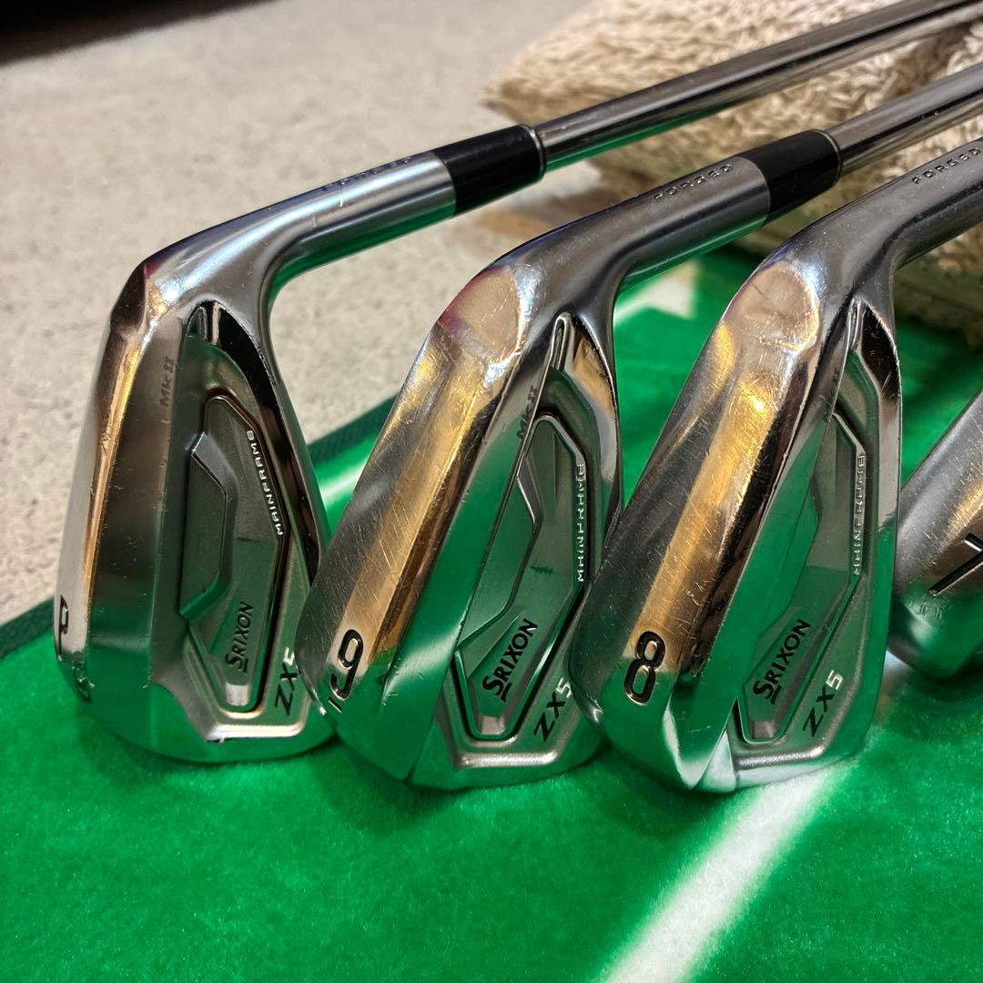 SRIXON スリクソンZX5 MKⅡ ５本＋ZXi5 5I １本　アイアン