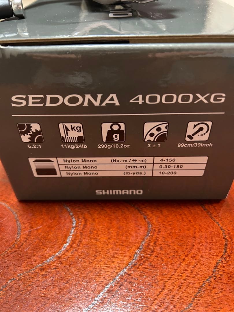 SHIMANO SEDONA 4000XG ラインローラーBBリールスタンド付