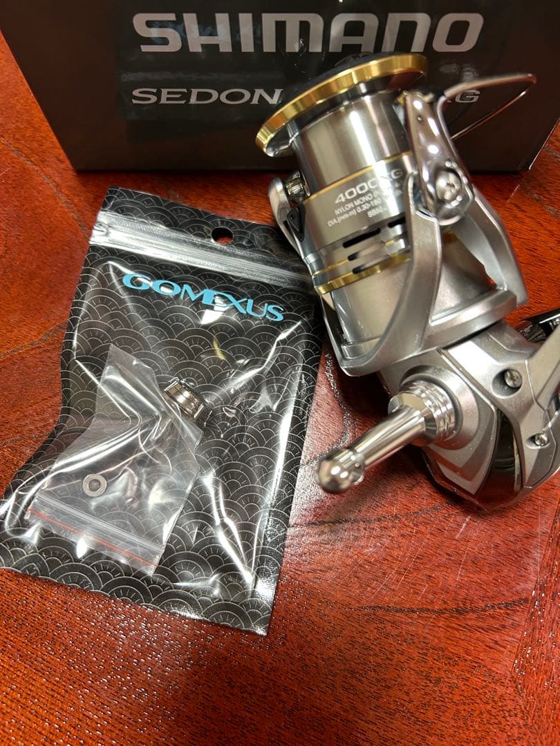 SHIMANO SEDONA 4000XG ラインローラーBBリールスタンド付