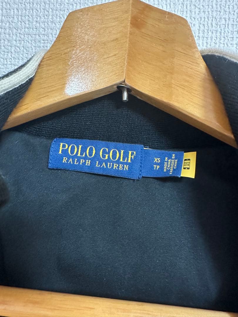 Polo Golf Ralph Lauren ブラックカーディガン XS