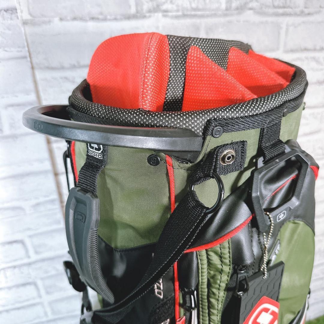 【貴重】OGIO OZONE SHOXX X4 キャディバッグ スタンド式