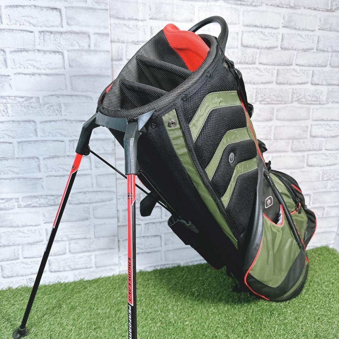 【貴重】OGIO OZONE SHOXX X4 キャディバッグ スタンド式