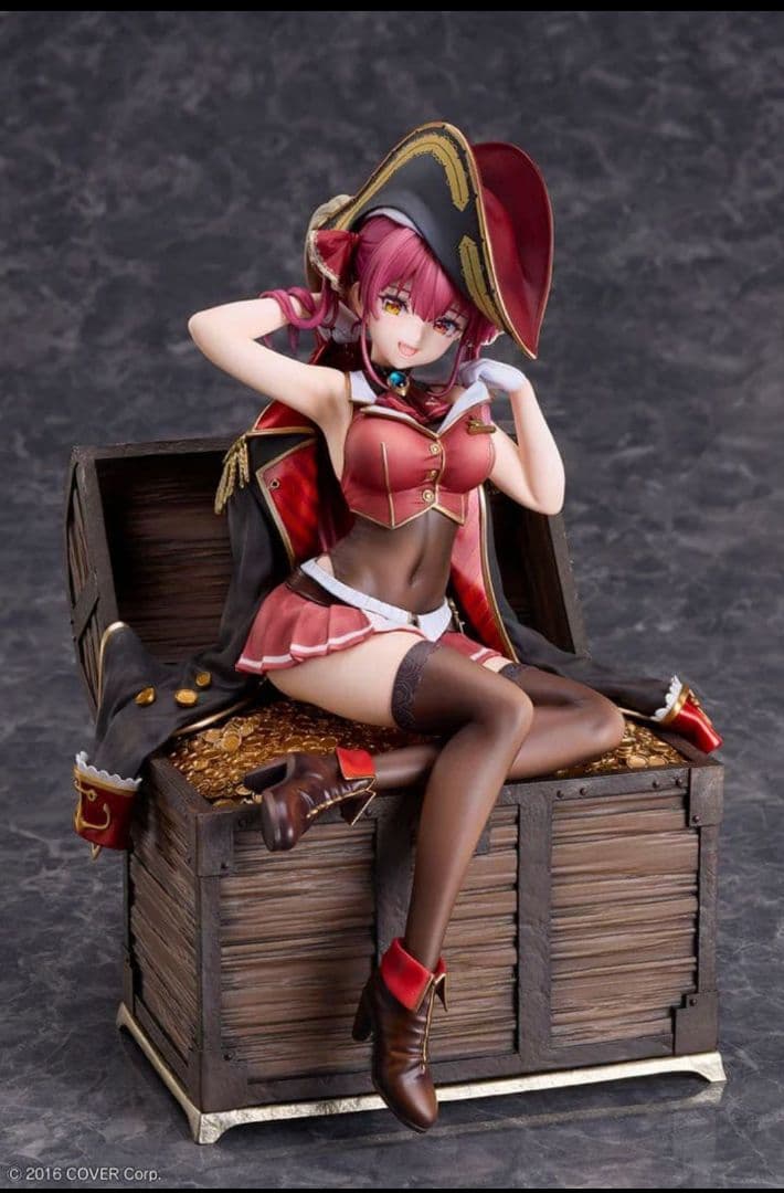 【美品 特典付】ホロライブ 宝鐘マリン 1/7スケールフィギュア デザインココ