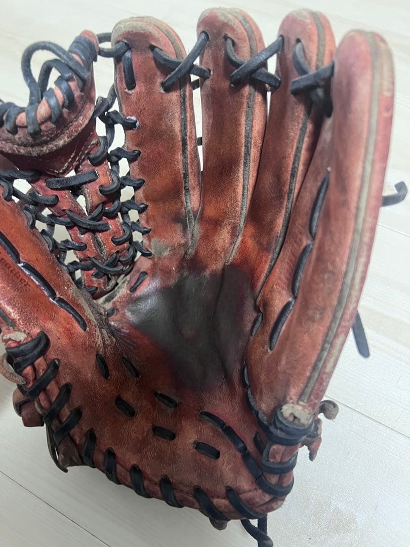 硬式グローブ　外野手　アシックス