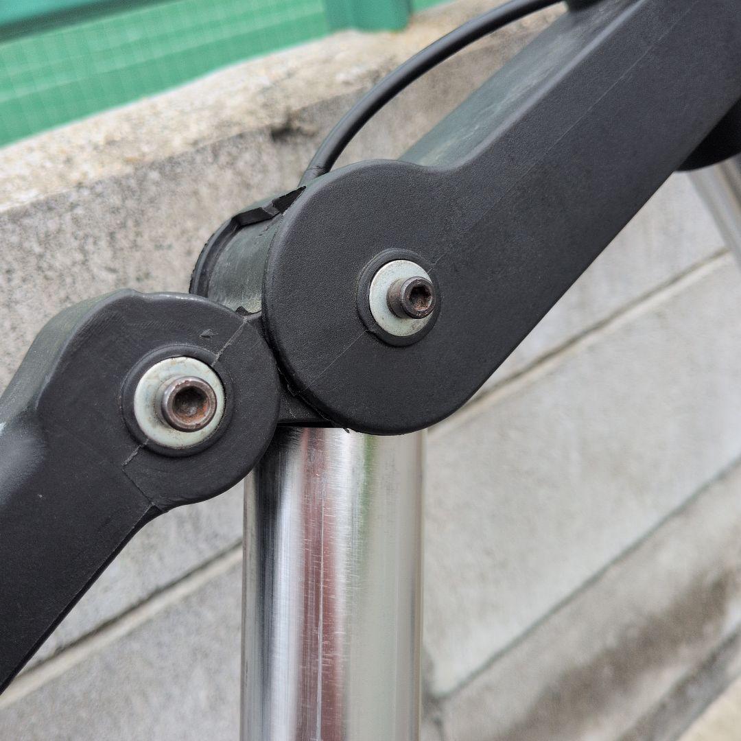 折りたたみ自転車 シルバー レッド