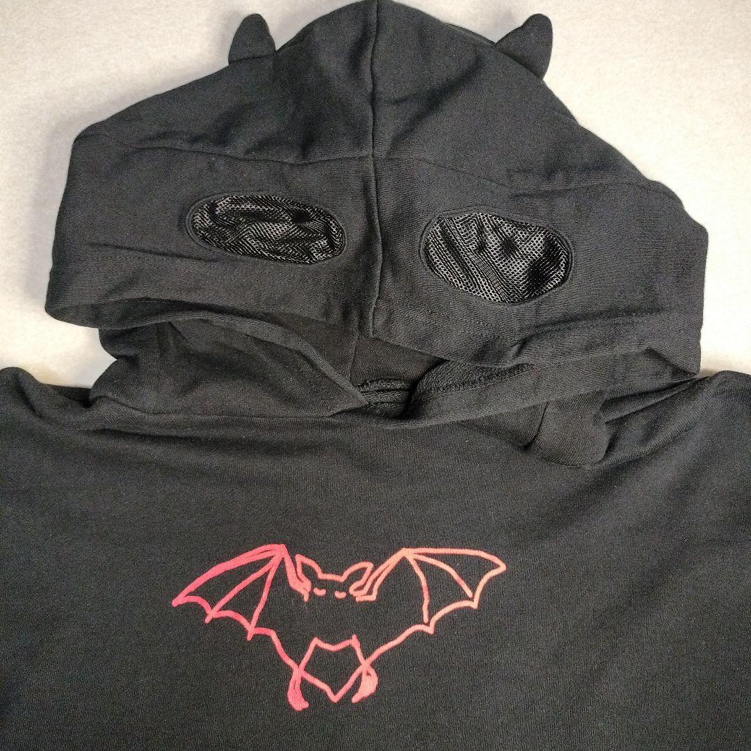 米津玄師 バットマン フード付きパーカー '18 Flamingo こうもり L