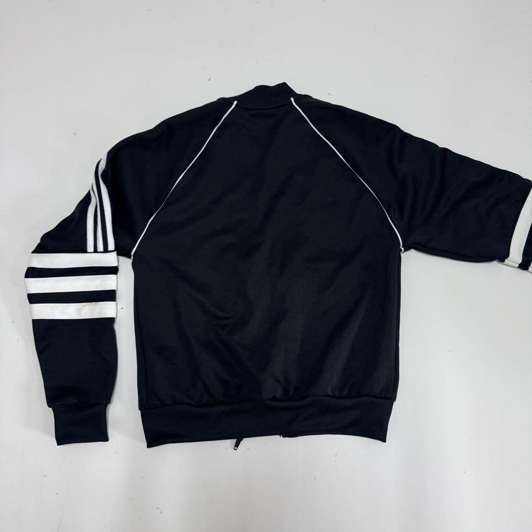 adidas 黒 トラックジャケット ジャージ