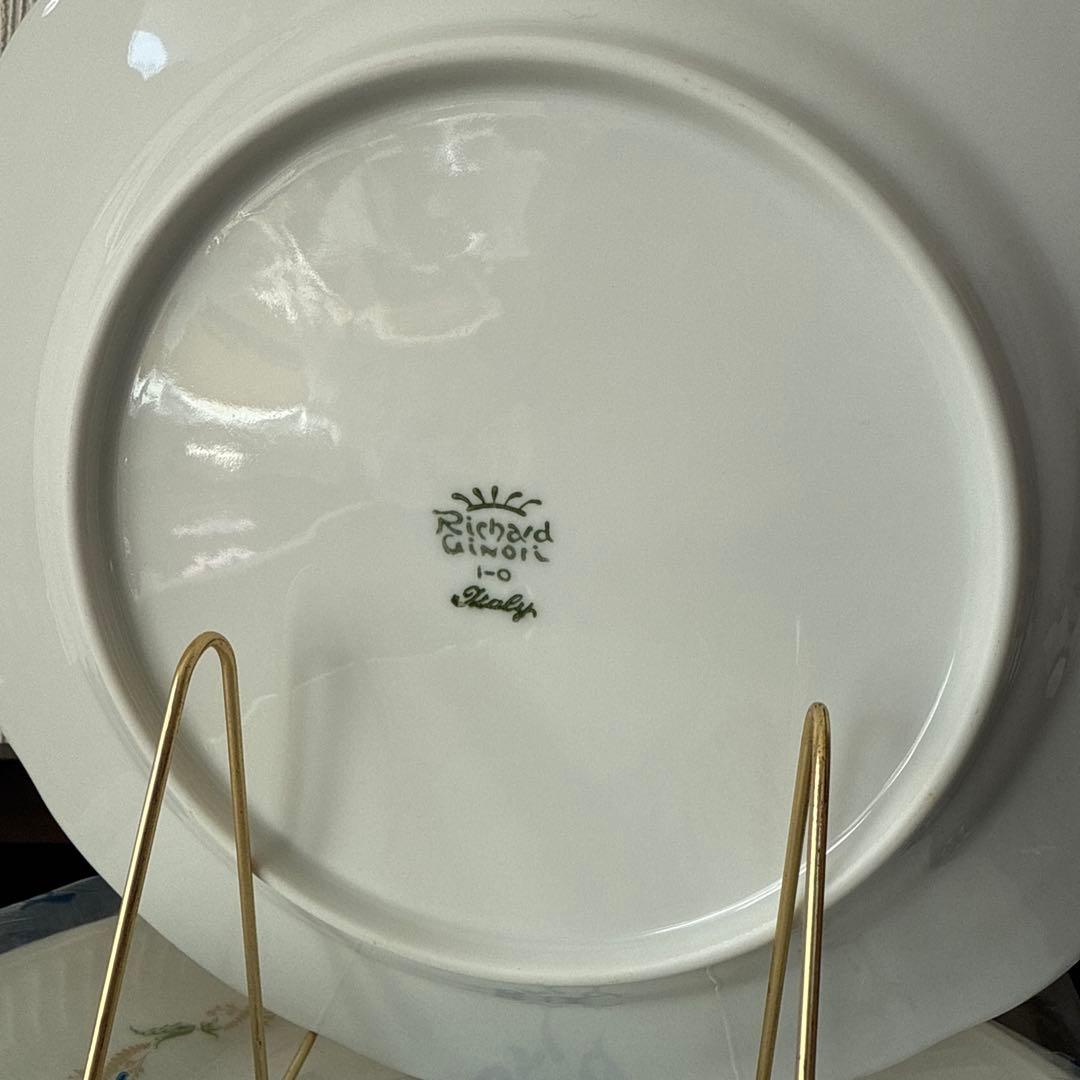 【美品】リチャードジノリ サンレモ21.3cm平皿　4枚セット