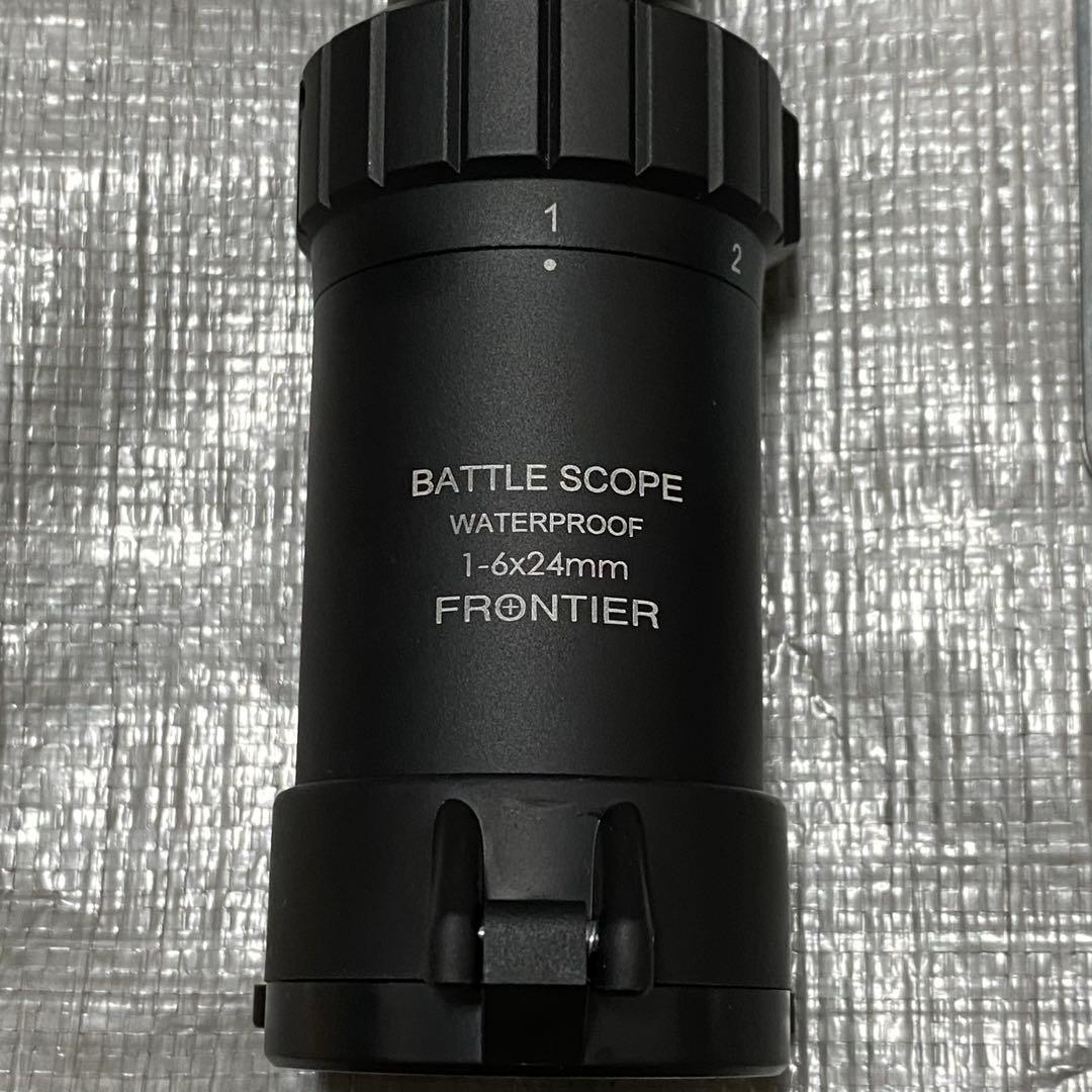 高性能 フロンティアオリジナル CQB 1-6x24 ライフルスコープ