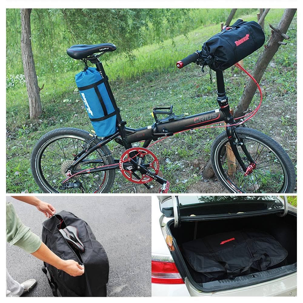 便利な折りたたみ自転車収納バッグ 16-20インチ対応 専用ケース付き
