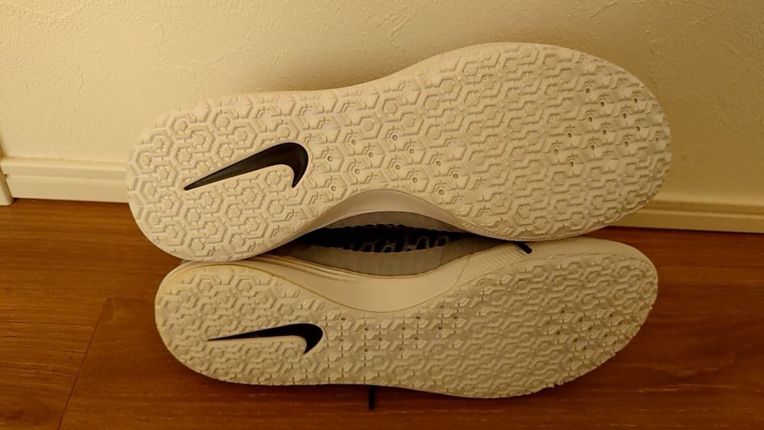 Nike フットサルシューズ グレー/ターコイズ　26.5cm