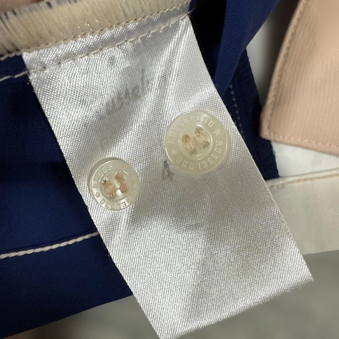 美品　RUSSELUNO ラッセルノ　メンズ　総柄　半袖シャツ　4