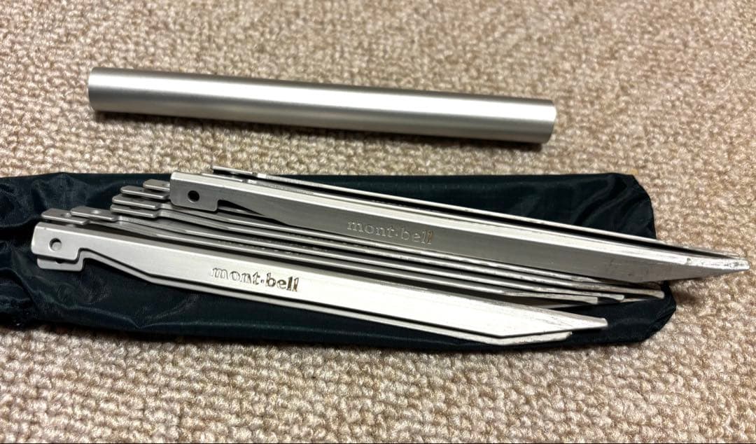 モンベル　ムーンライト2 タン　グランドシート付き　美品