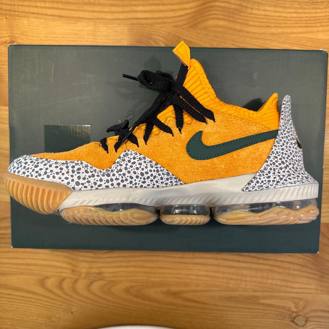 atmos × Nike LeBron 16 Low \"Safari\" レブロン