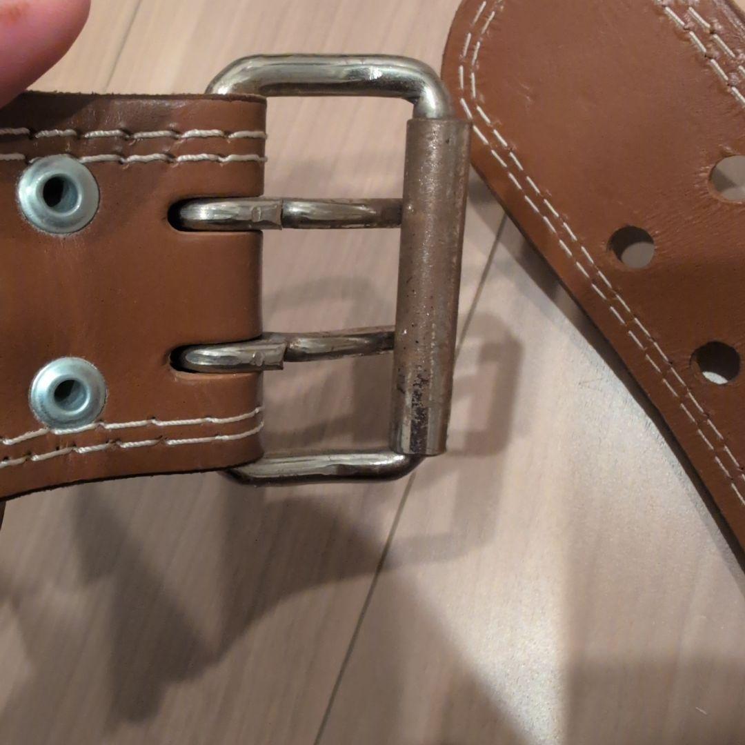 ゴールドジム プロレザーベルト Mサイズ