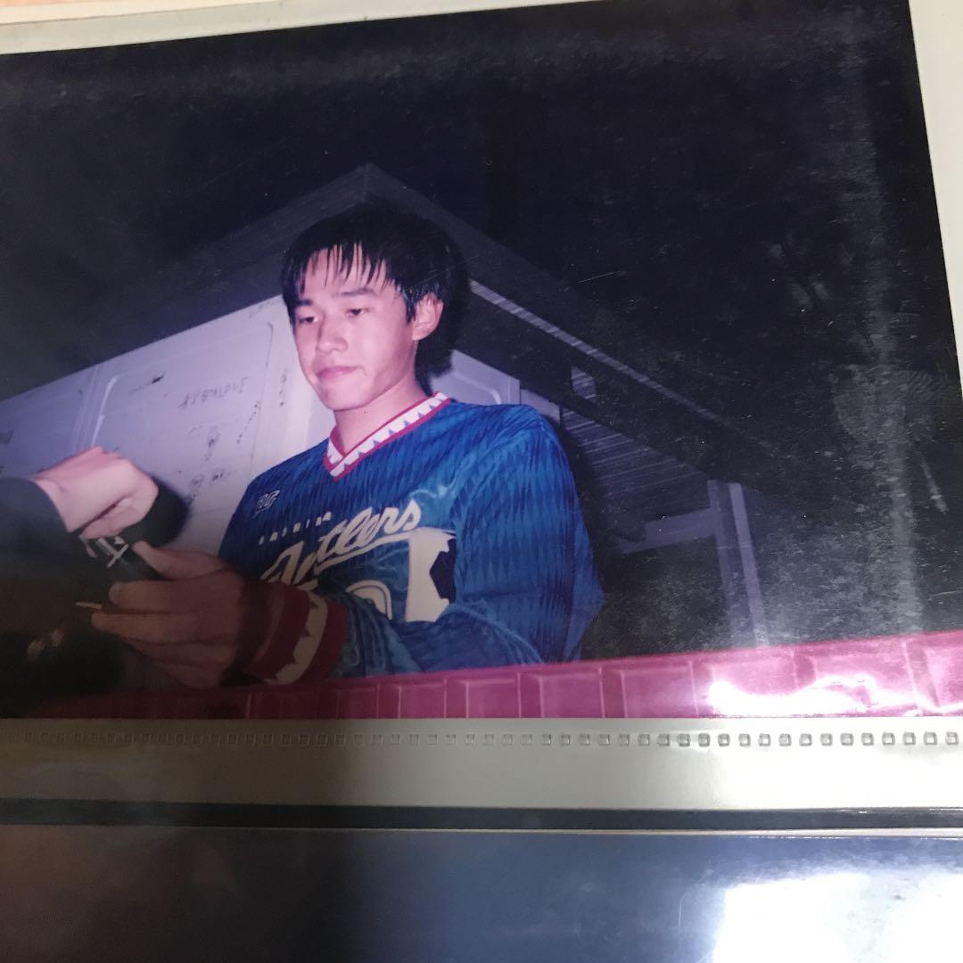 元Jリーガー 阿部敏之サイン入り 生写真