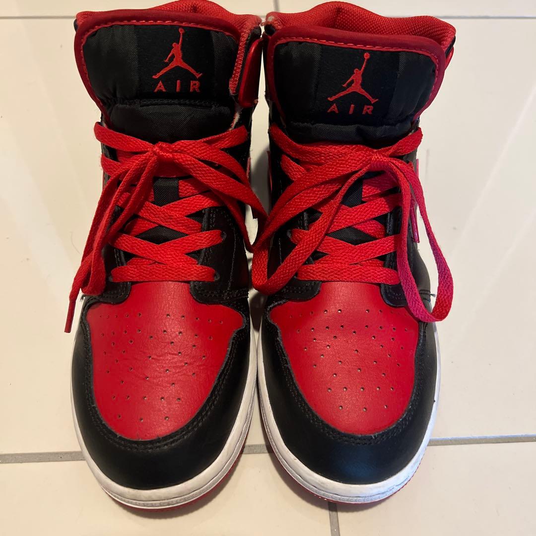 Nike Air Jordan 1 赤黒 ハイカットシューズ25cm