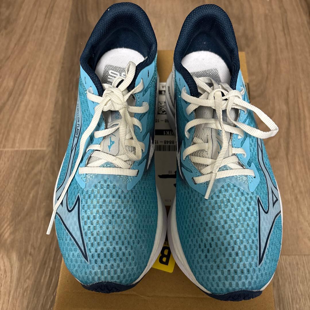 MIZUNO ランニングシューズ／ウェーブリベリオン　フラッシュ2 23.0