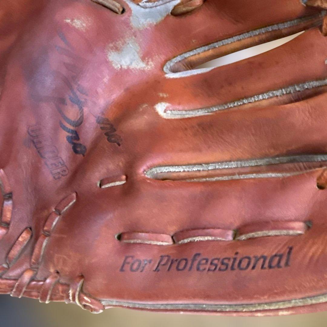ふ*ん様 MizunoPro オーダー グローブ　投手用（甲子園で使用）ボール付
