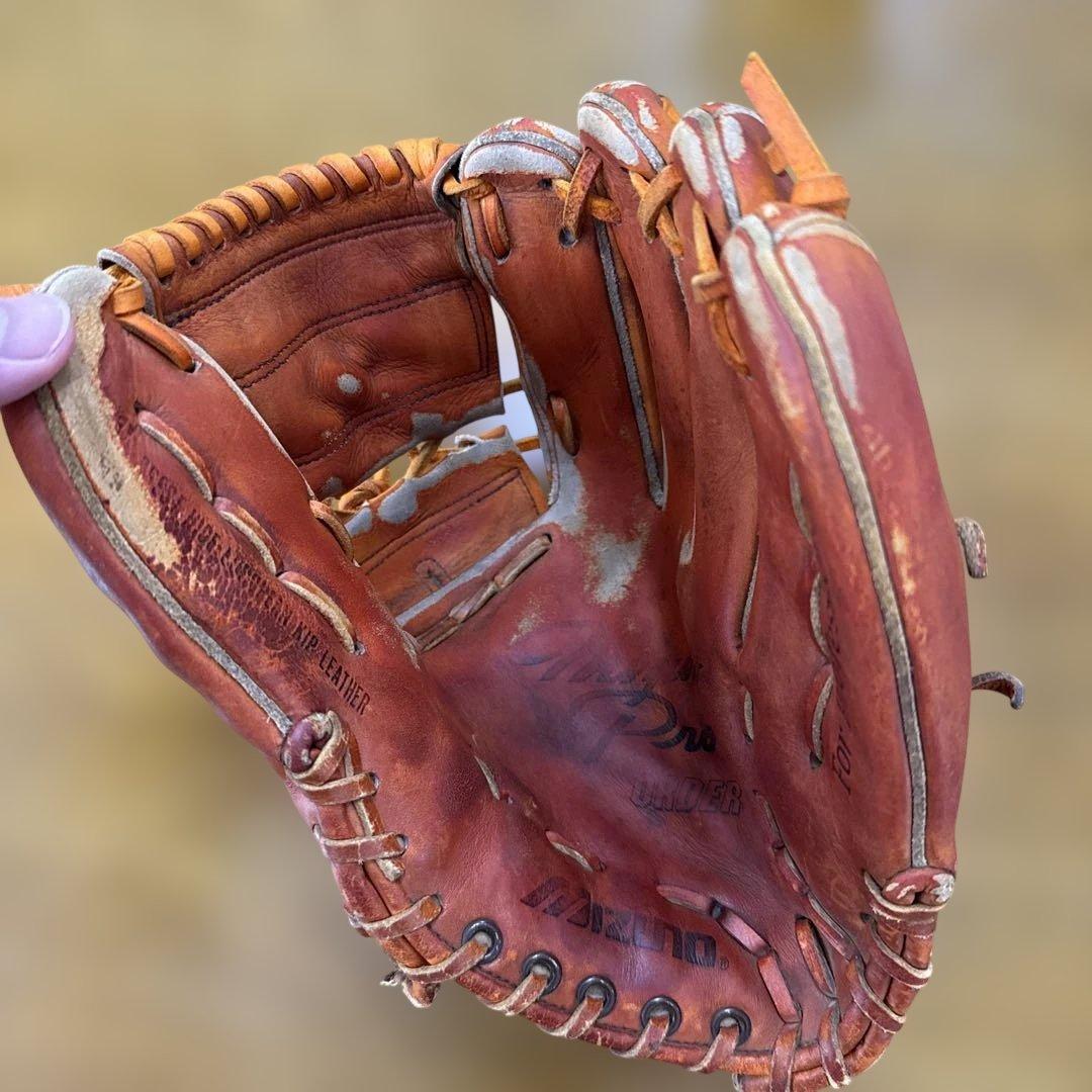 ふ*ん様 MizunoPro オーダー グローブ　投手用（甲子園で使用）ボール付