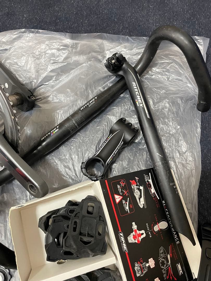 引退品　ロードバイク　パーツ　諸々