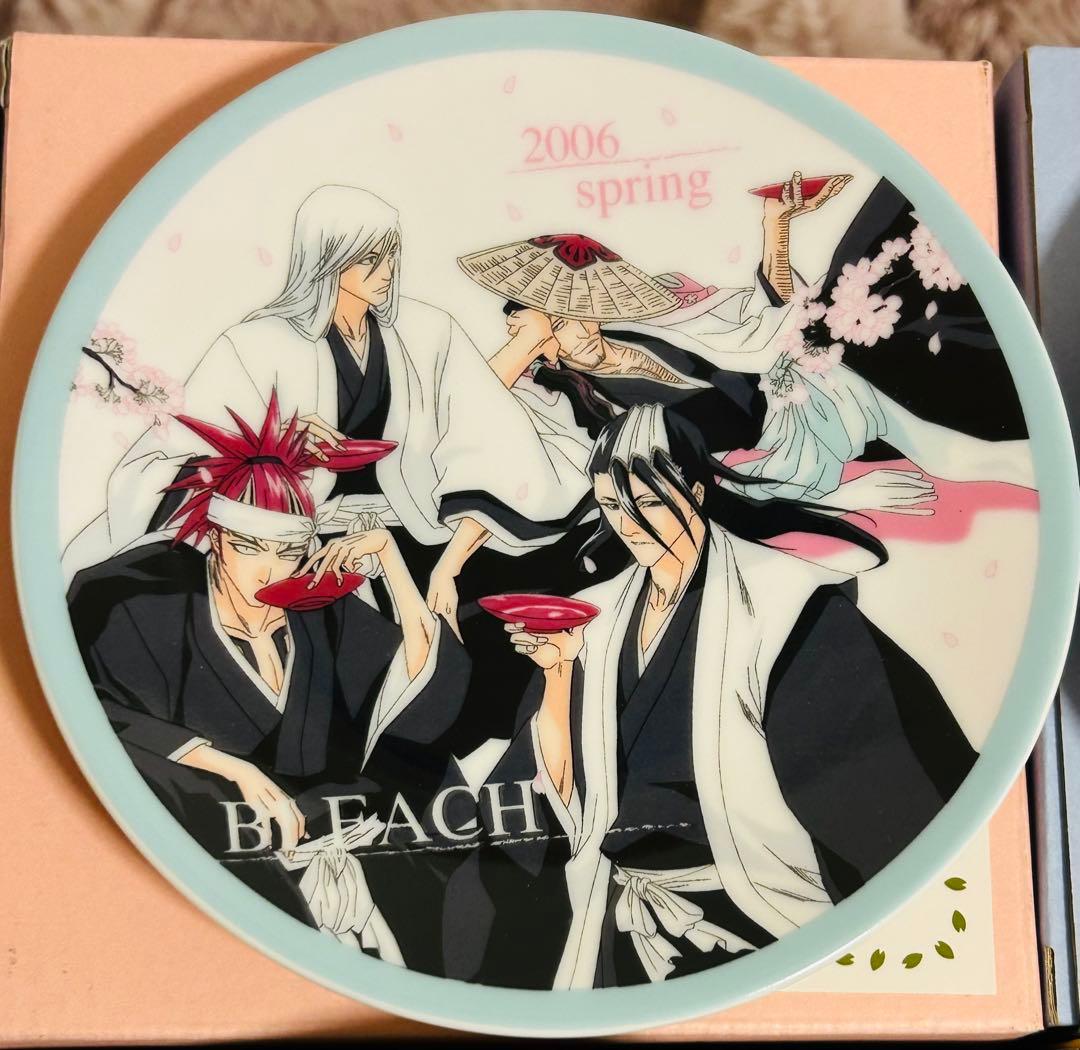 BLEACH シーズンプレート 春夏秋冬 アニメイト 超希少 日番谷 藍染 一護