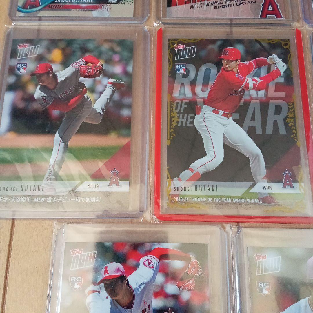 大谷翔平　TOPPS NOW 2018 RC ルーキーカード8枚 セット