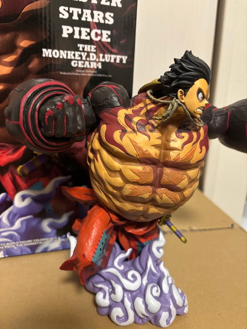 ワンピース ルフィ GEAR4 BWFC SMSP D賞　フィギュア