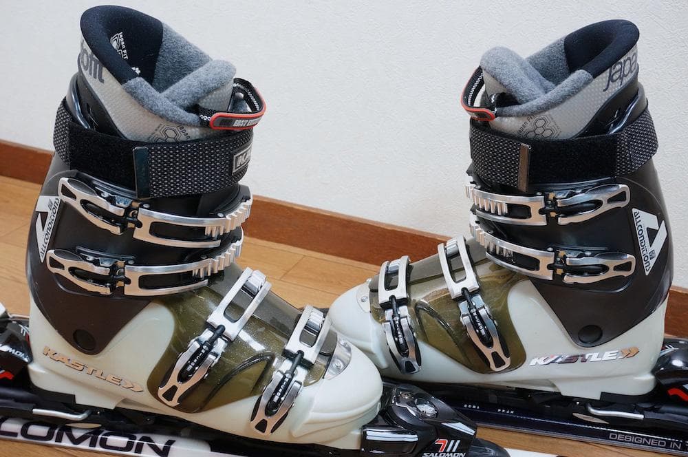 メンテ済 162cm 靴28～28.5cm SALOMONカービングスキーセット
