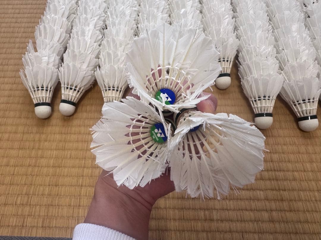 使用済みバドミントンシャトル 120個 ⑫