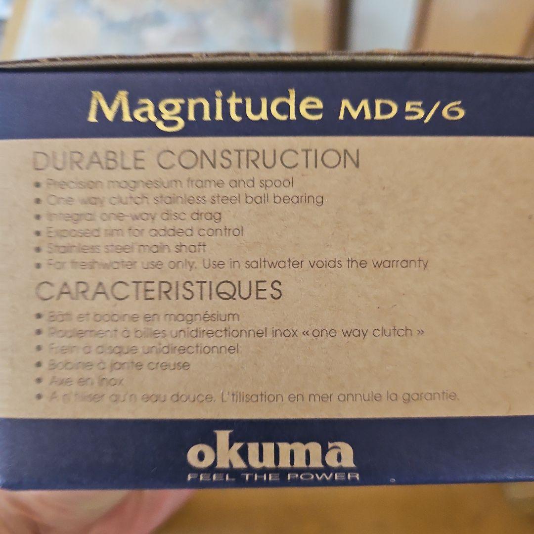 未使用　オクマフライリール　OKUMA MD5/6