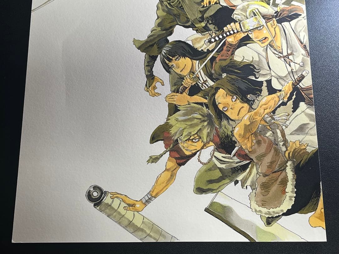 地獄楽 カラー複製原画 当選品
