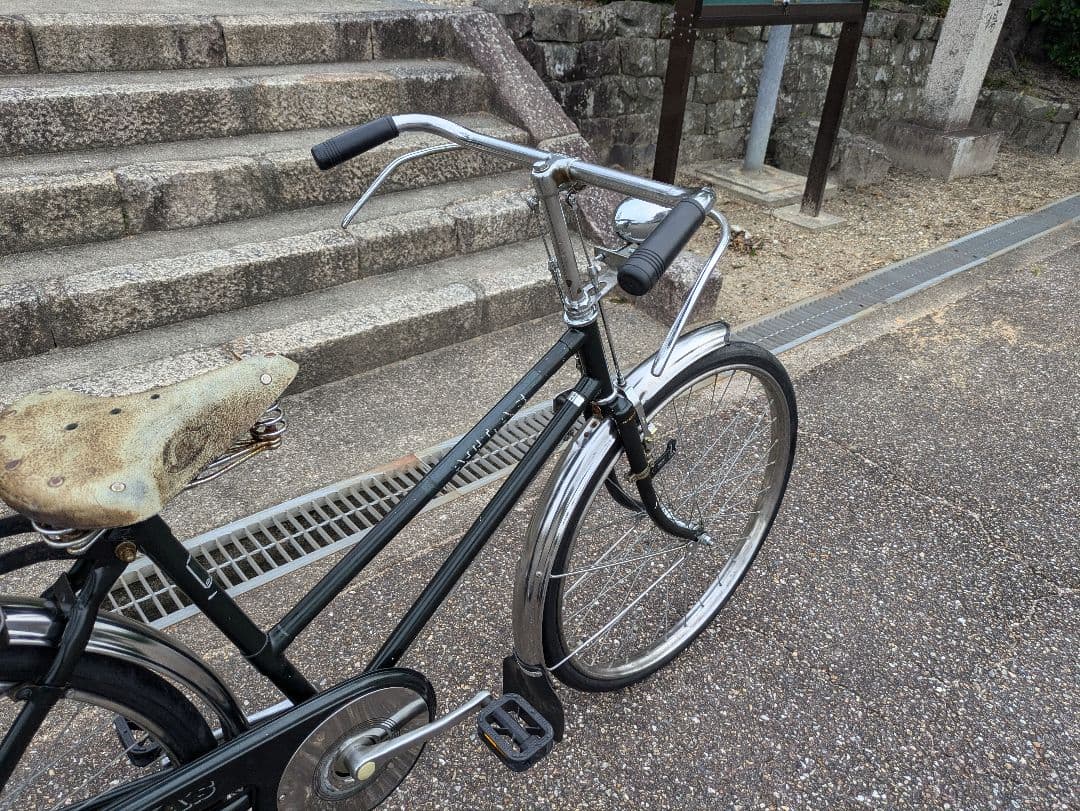 美品　丸石　実用車　昭和　レトロ　自転車