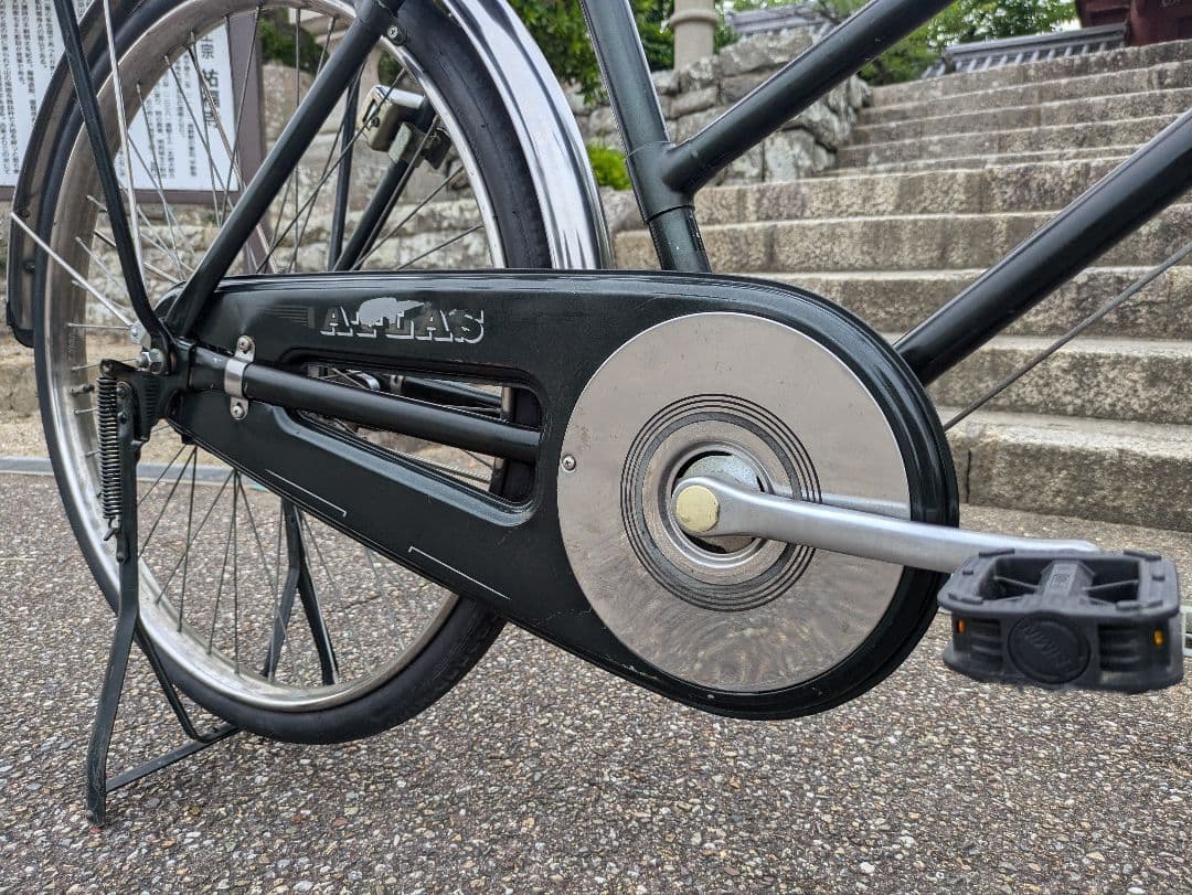 美品　丸石　実用車　昭和　レトロ　自転車