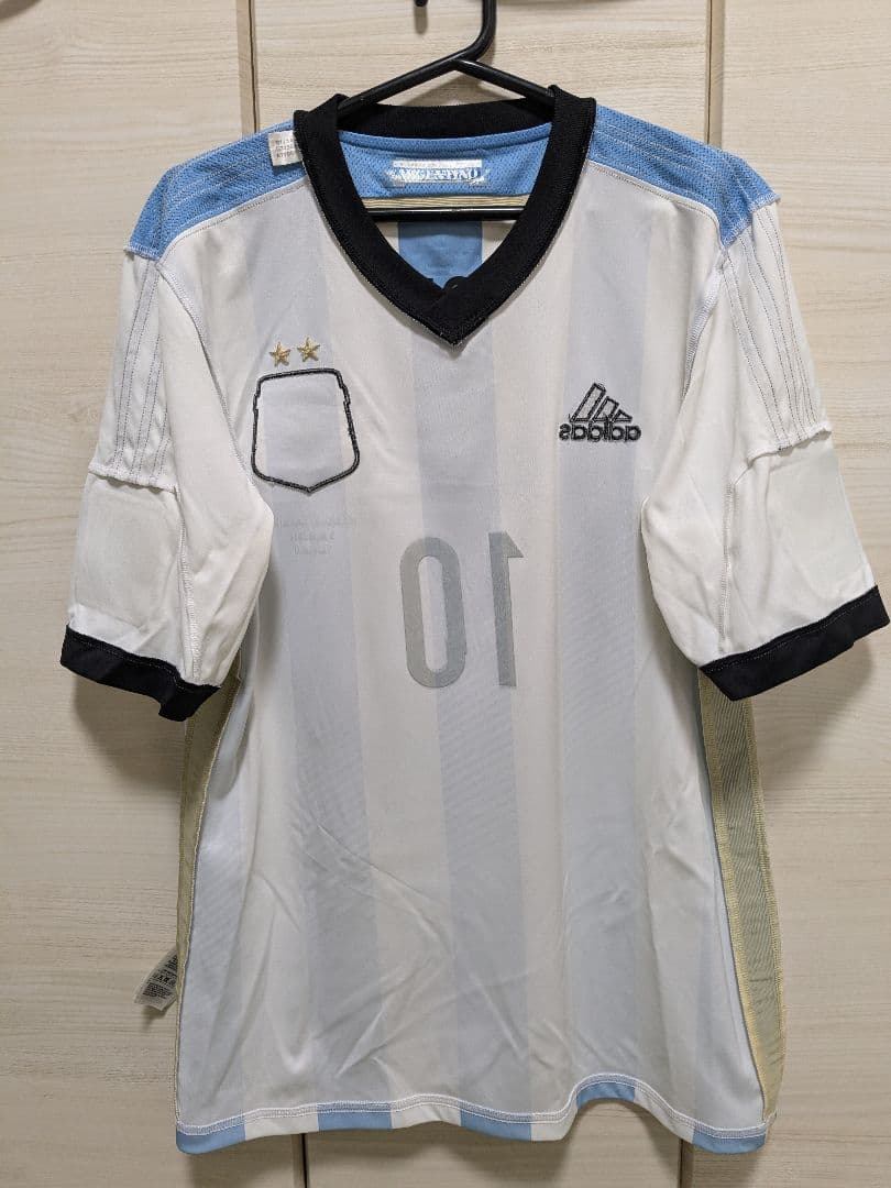 ２０１４シーズン　アルゼンチン代表　メッシ　ユニフォーム（紙タグ無）