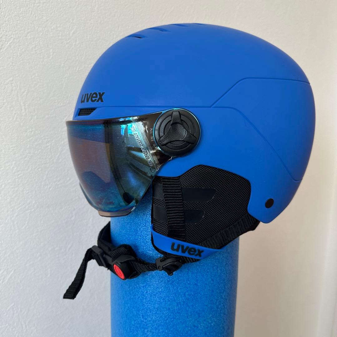 uvex ウベックス 子供用 バイザーヘルメット51-55 cm