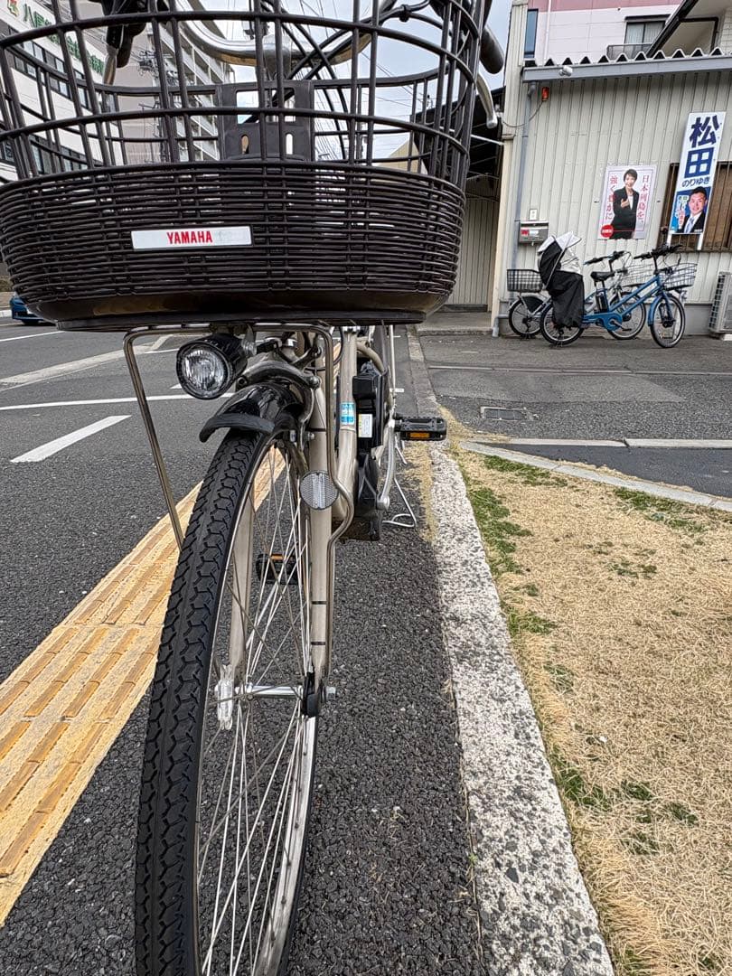 中古YAMAHA電動アシスト自転車　12.3Ah 大阪