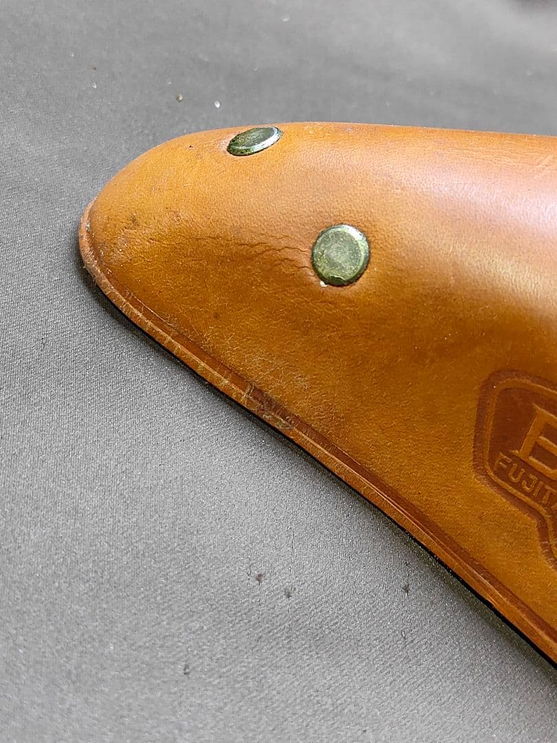 BELT FUJITA SADDLE MFG 　藤田サドル　レザー　ビンテージ