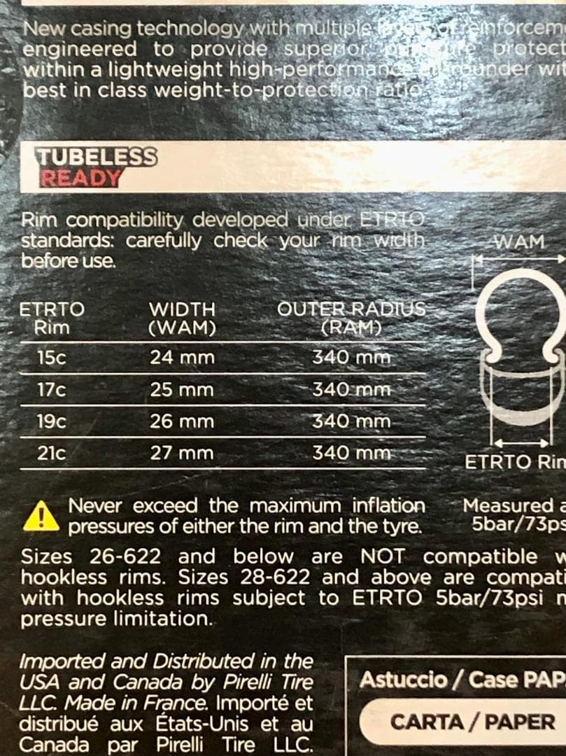 PIRELLI P ZERO RACE TLR 700x26c 赤 2本セット