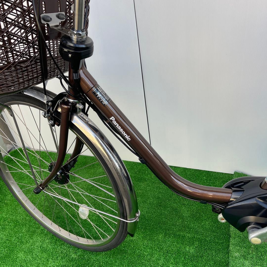 Panasonicパナソニック電動アシスト自転車26インチ ブラウン