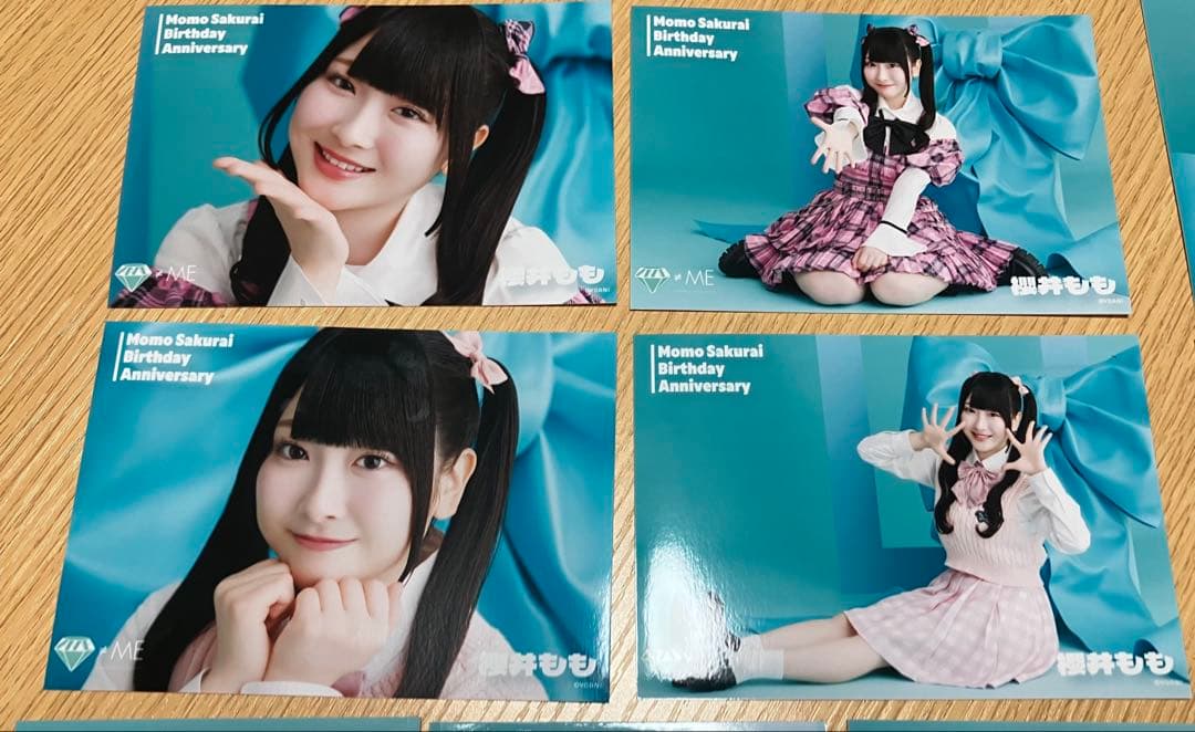 ≠MEノイミー櫻井ももグッズセット スマホチャーム アクリルスタンド 生写真