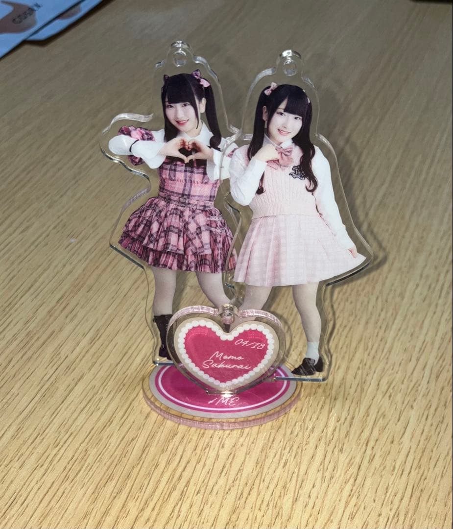 ≠MEノイミー櫻井ももグッズセット スマホチャーム アクリルスタンド 生写真