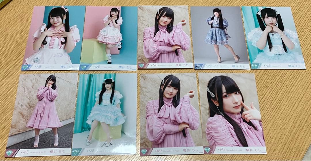 ≠MEノイミー櫻井ももグッズセット スマホチャーム アクリルスタンド 生写真