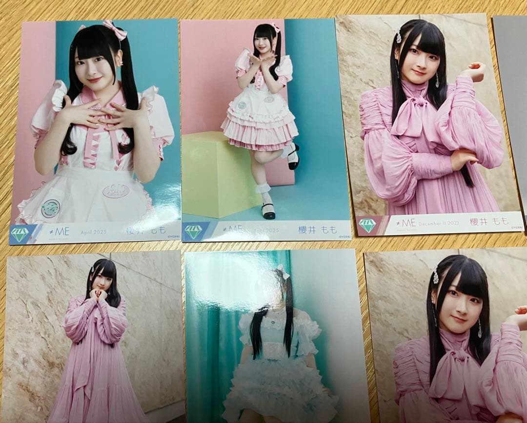 ≠MEノイミー櫻井ももグッズセット スマホチャーム アクリルスタンド 生写真