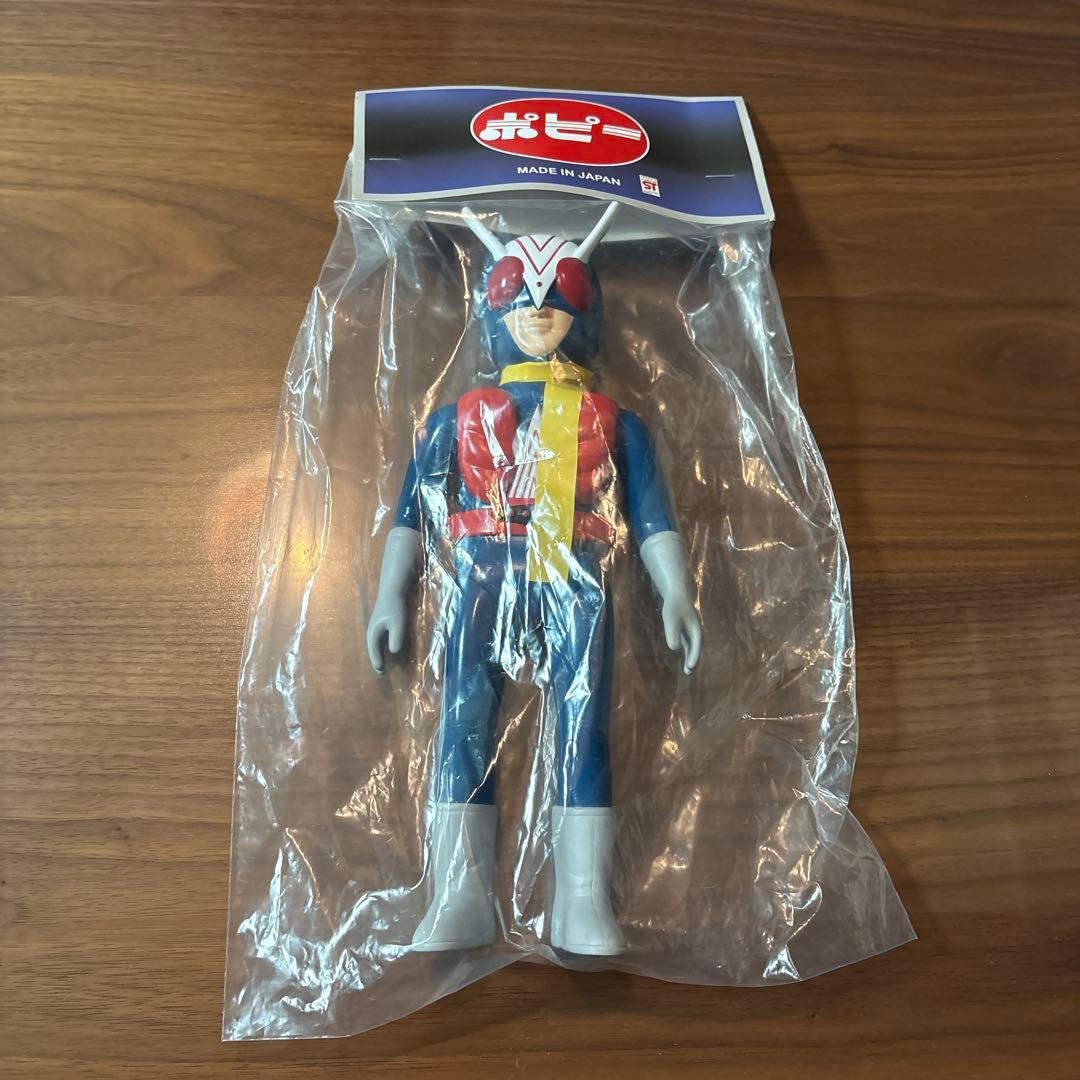 ライダーマン ソフビ人形 仮面ライダー激罕 高27cm