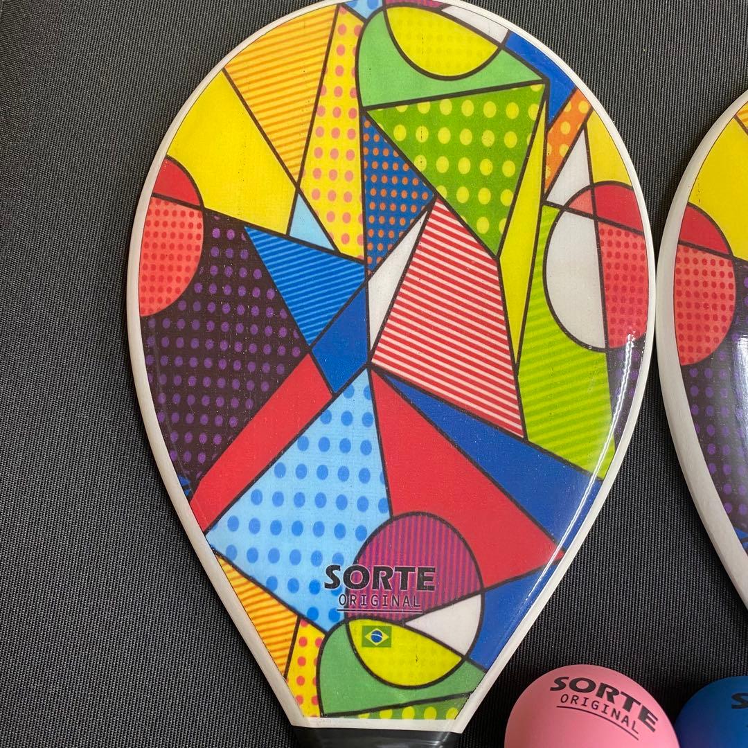 SORTE フレスコボールデザインラケットセット　訳あり特価