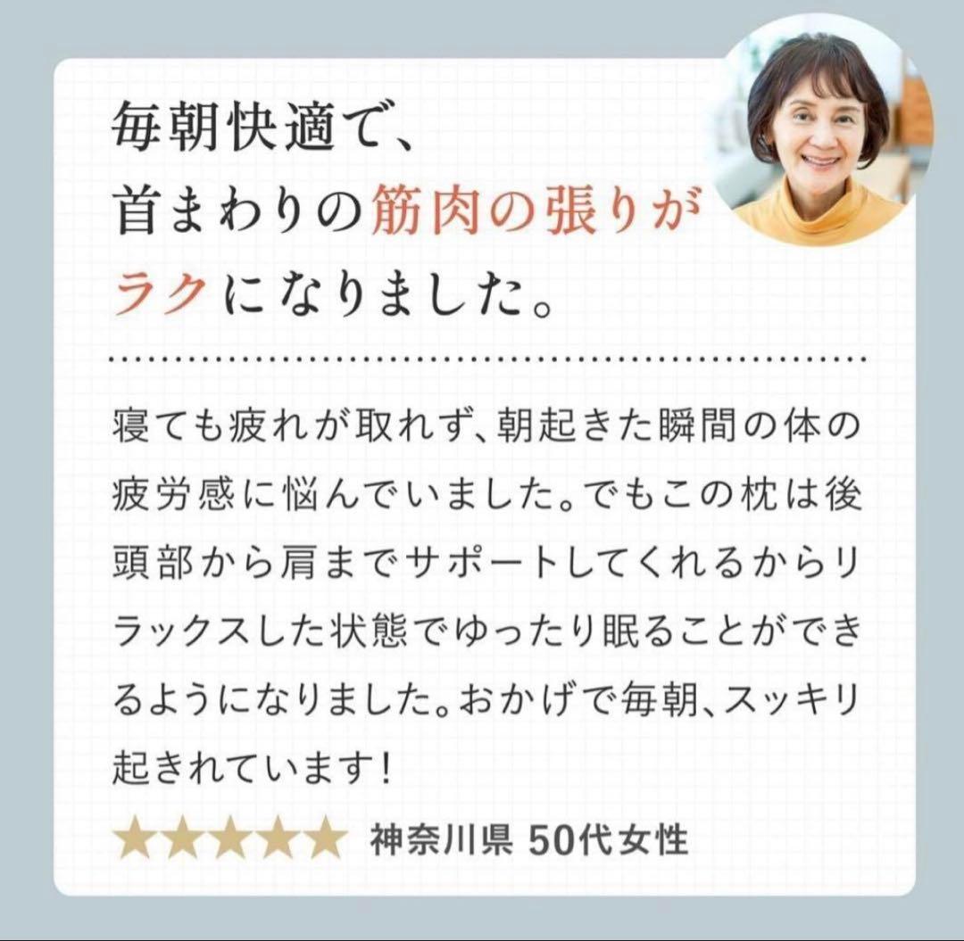 首と肩のことだけを考えたダブル枕 CALQS